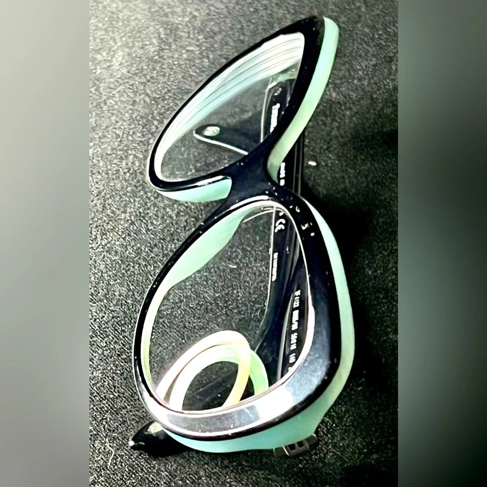 Tiffany & company black and Tiffany blue frames. Must get lenses removed profess - Picture 3 of 6